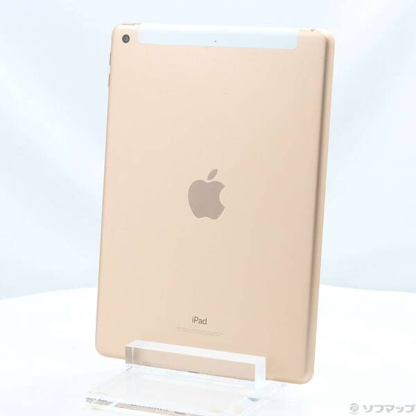 〔 品〕 iPad 第6世代 128 GB ゴールド MRM 22 J A auロック解除SIMフリー 349