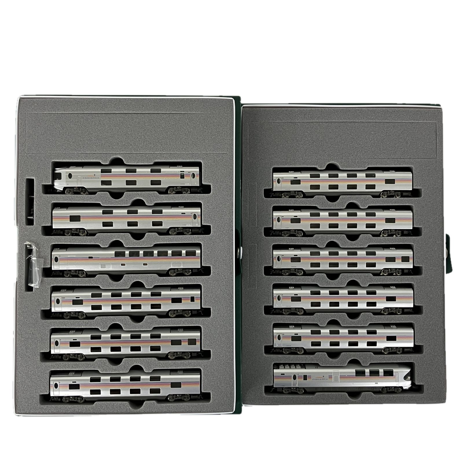 KATO 10-1336 E 26系 カシオペア 12両セット A B 鉄道模型 Nゲージ カトー 良好