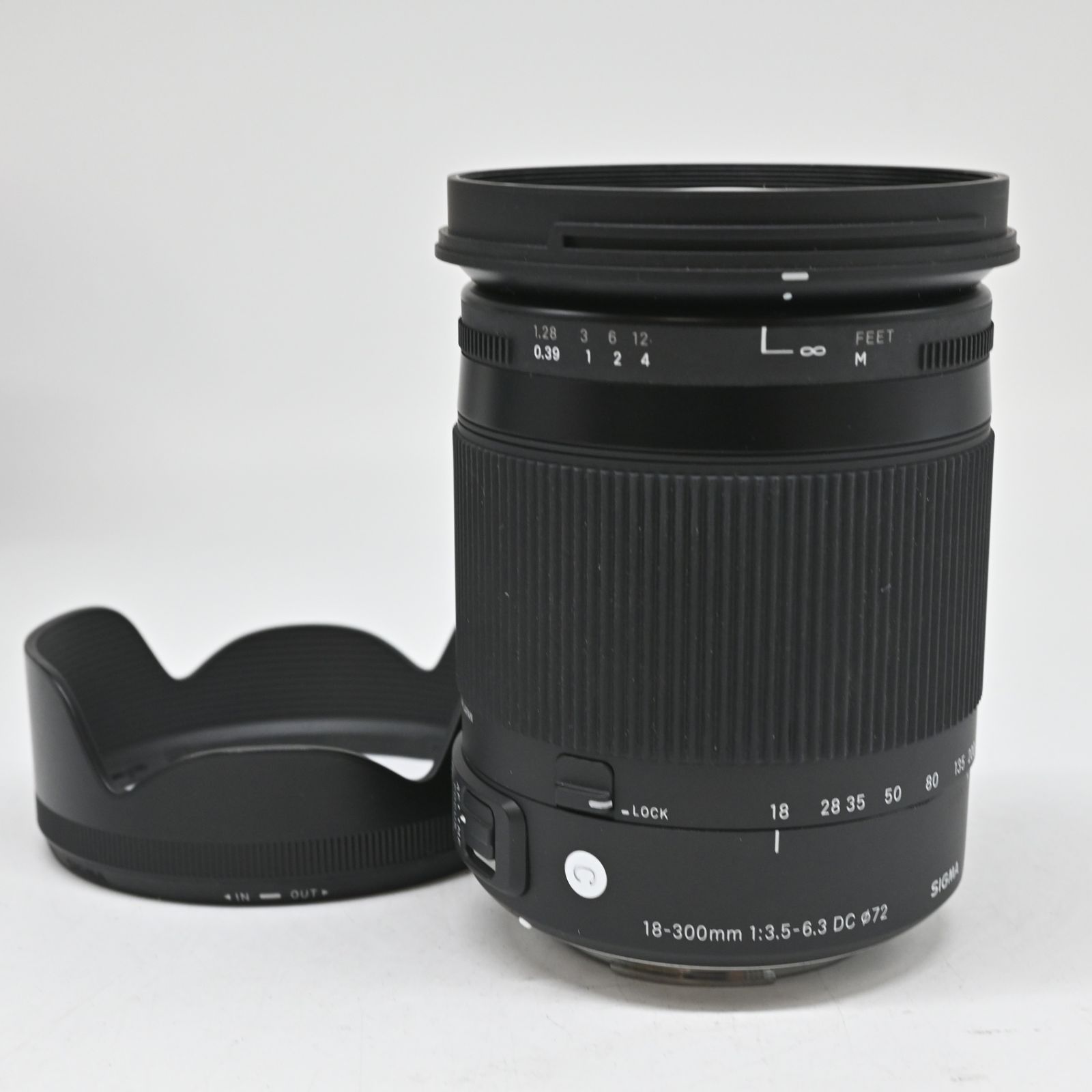 難有品 SIGMA 18-300mm F3.5-6.3 DC MACRO OS HSM Contemporary C014 Canon EF-Sマウント APS-C Super35
