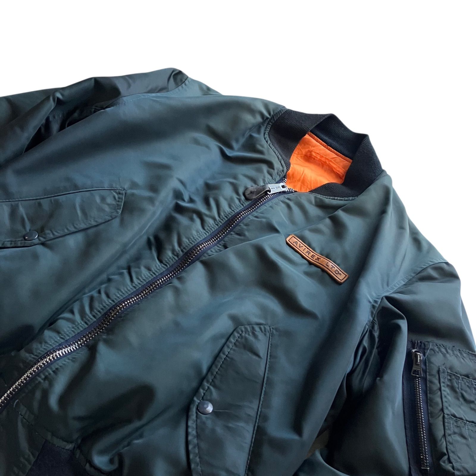 90s~ USA製 AVIREX MA-1 フライトジャケット アヴレックス アメリカ製