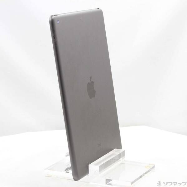 中古品〕 iPad 第7世代 32GB スペースグレイ MW742J／A Wi-Fi【348