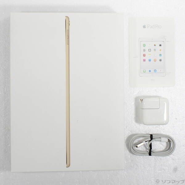  〔 品〕 iPad Pro 9.7インチ 32 GB ゴールド MLMQ 2 J A Wi-Fi 269 iPad本体 タブレット