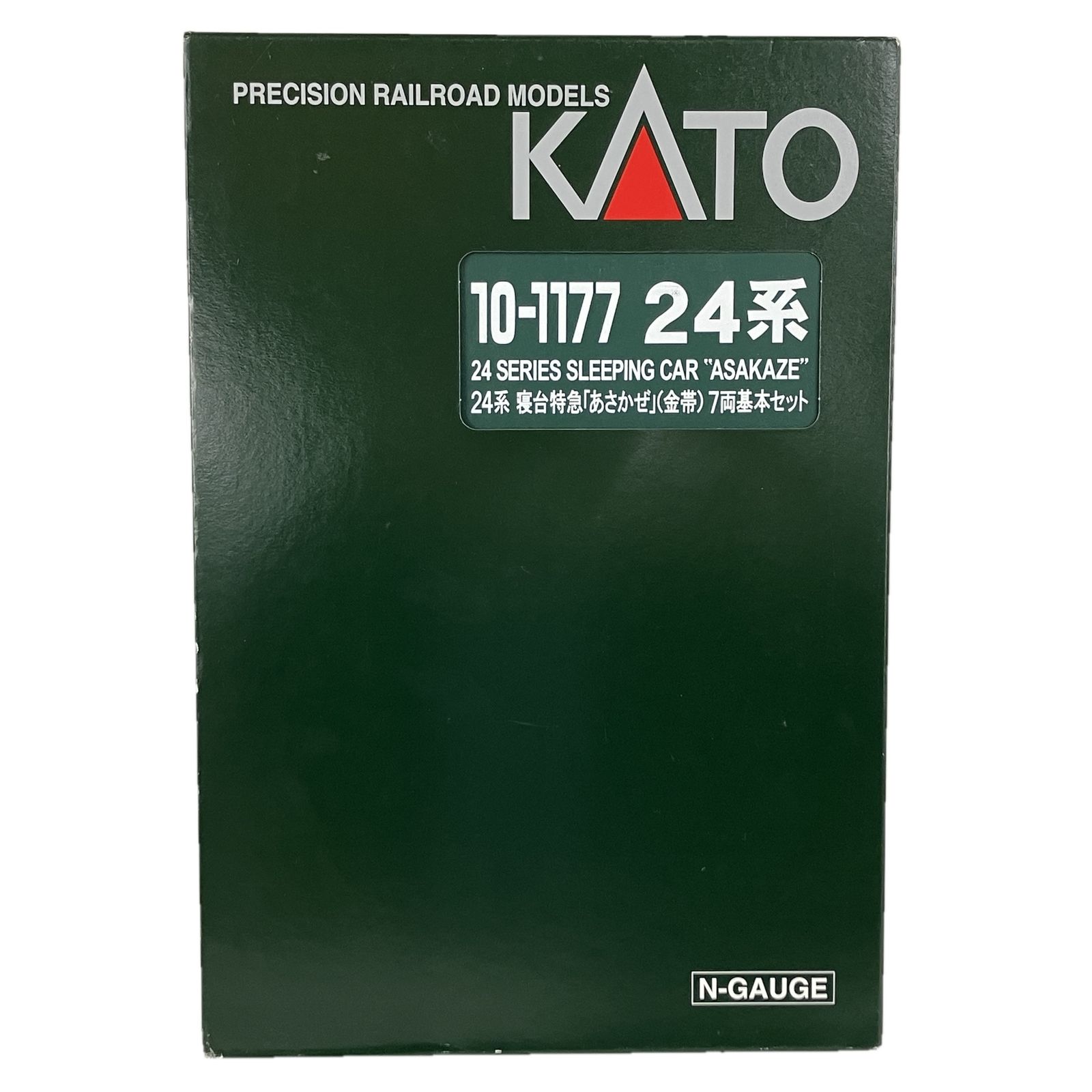 KATO 10 1177 24系 寝台特急 あさかぜ 金帯 7両基本セット 鉄道模型 Nゲージ カトー 良好
