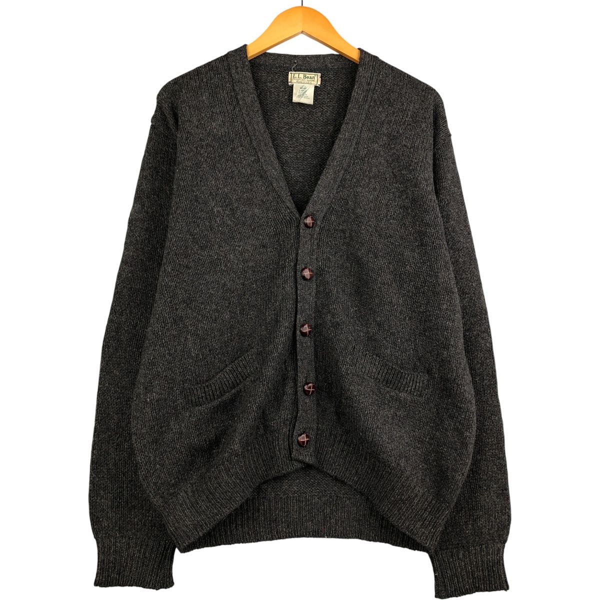 古着 80 90年代 エルエルビーン L.L.Bean ウールニットカーディガン メンズL相当 ヴィンテージ eaa595805