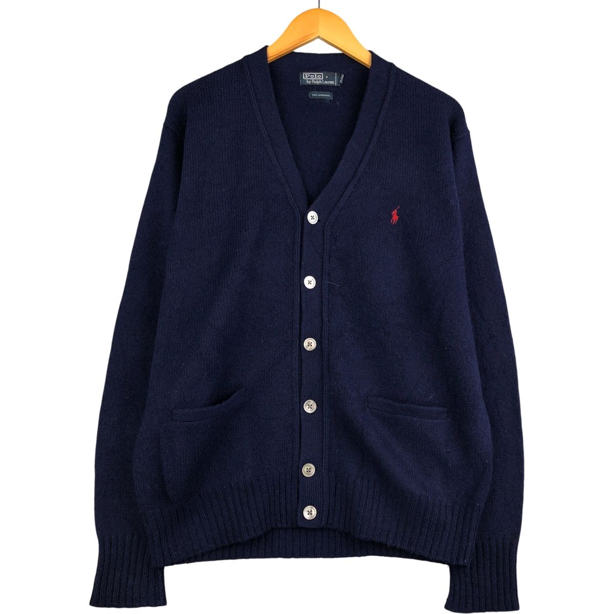 古着 ラルフローレン Ralph Lauren POLO by Ralph Lauren ウールニットカーディガン メンズM相当 eaa595811