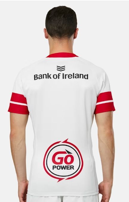 カストレ ラグビー アルスター 2025 2026 ホーム プロ ジャージ 白 ホワイト モデル 日本未発売