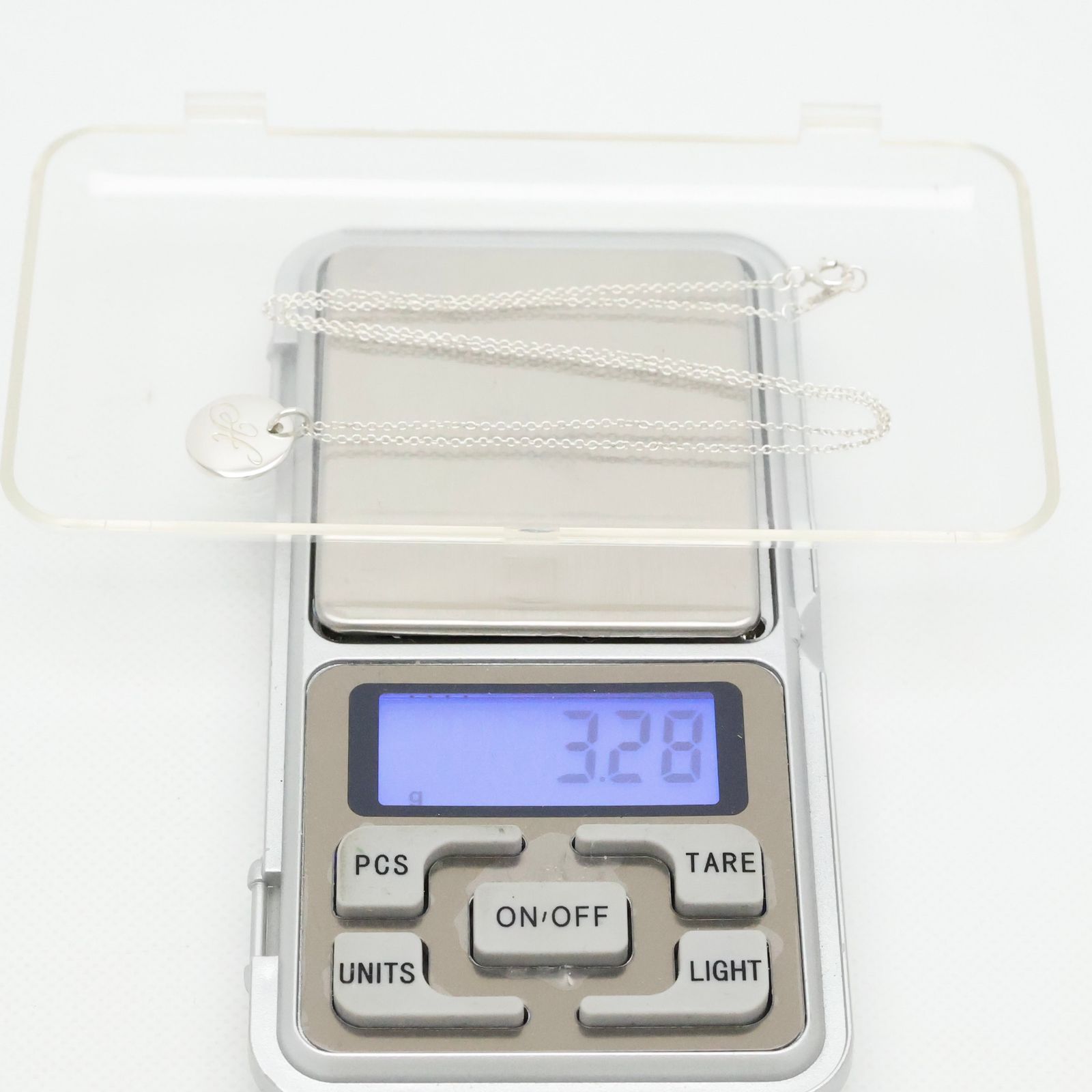 美品】ティファニー TIFFANY&Co. ノーツ レター ラウンド イニシャル H  