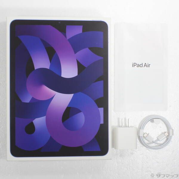 中古品〕 iPad Air 第5世代 256GB パープル MME63J／A Wi-Fi【371