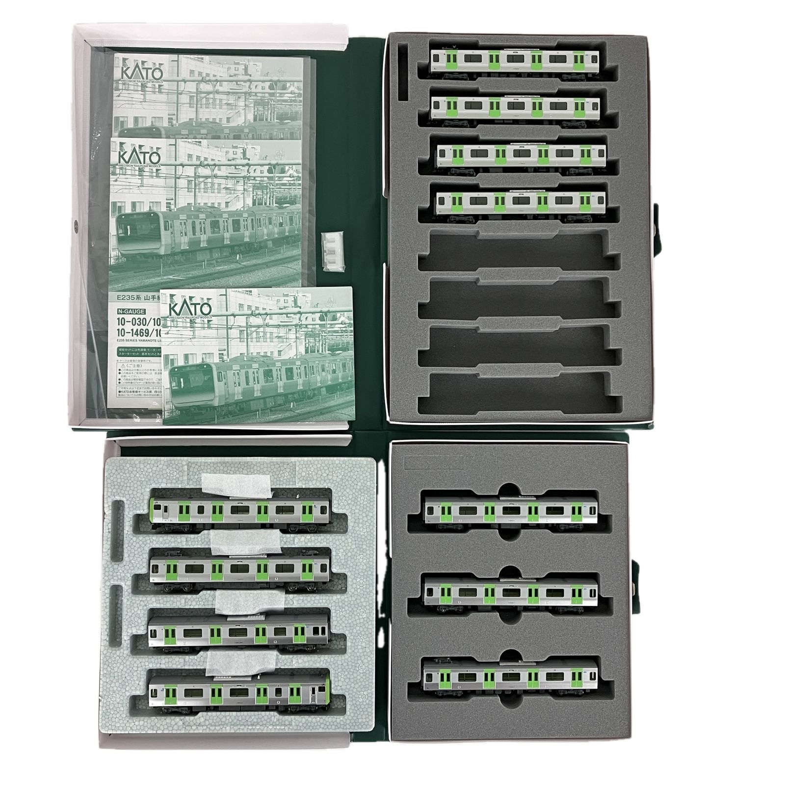 KATO 10 1468 1469 1470 E 235系 山手線 基本増結AB 11両セット 鉄道模型 Nゲージ カトー 良好