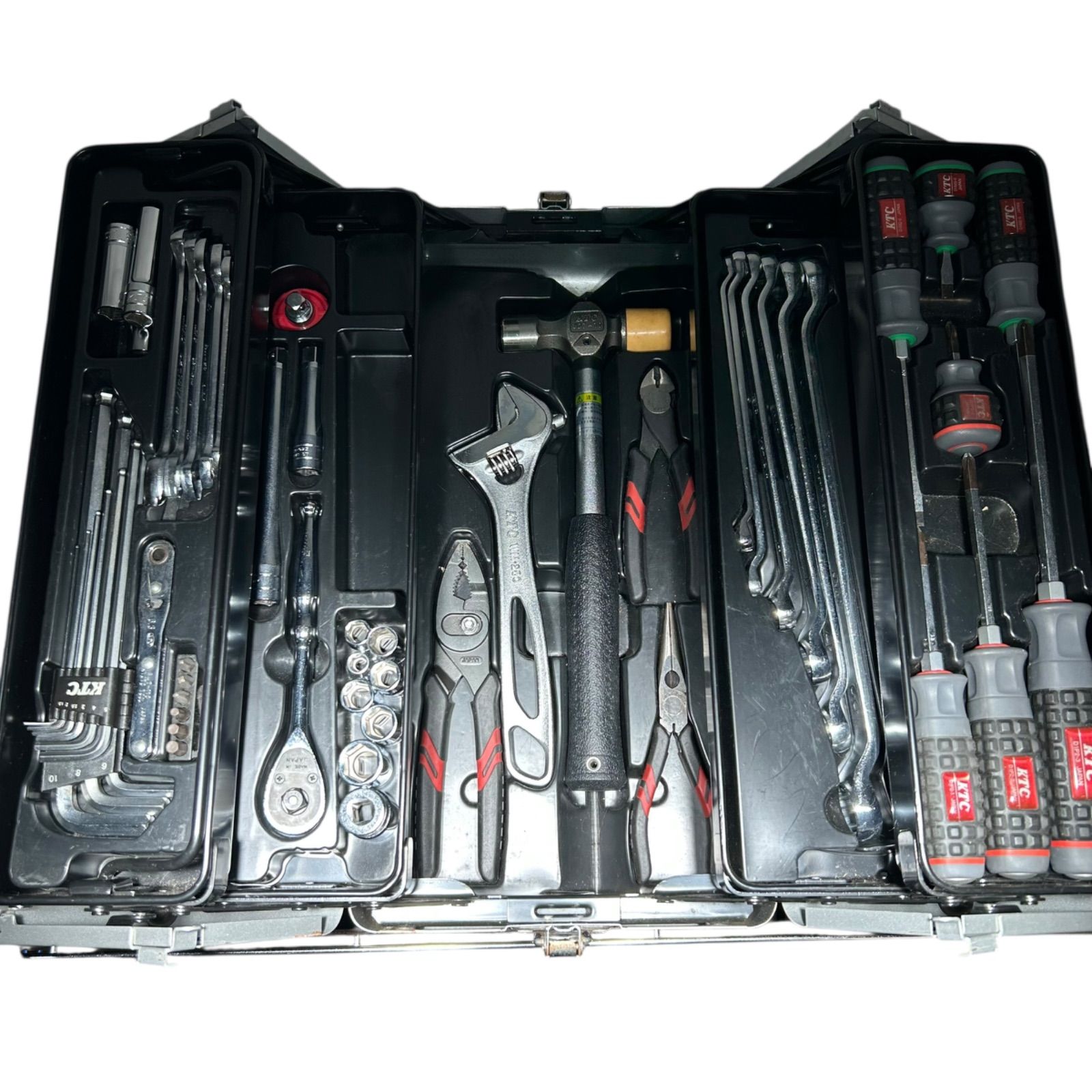 KTC 京都機械工具 両開きツールセット 工具セット