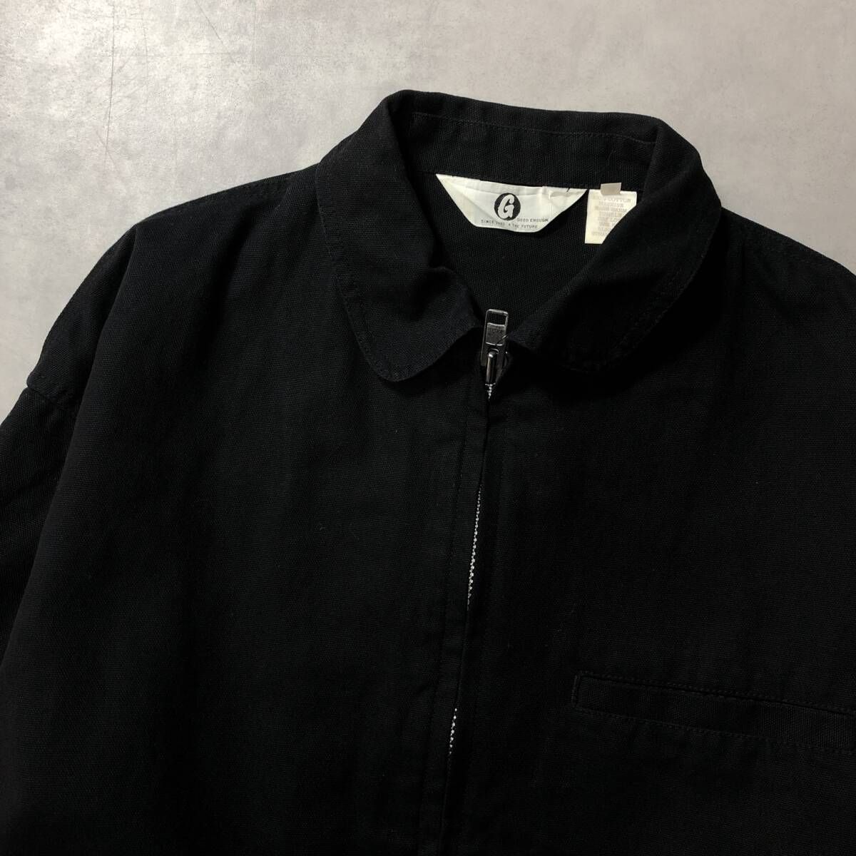 GQ4047 GOODENOUGH 90 s archive 丸襟丸ポケジャケット M 黒 グッドイナフ初期 アーカイブ