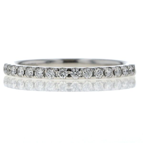 TRECENTI トレセンテ Pt950 プラチナ リング ダイヤモンド 0.23ct ストレート ハーフエタニティ 指輪 13号 仕上済 zz