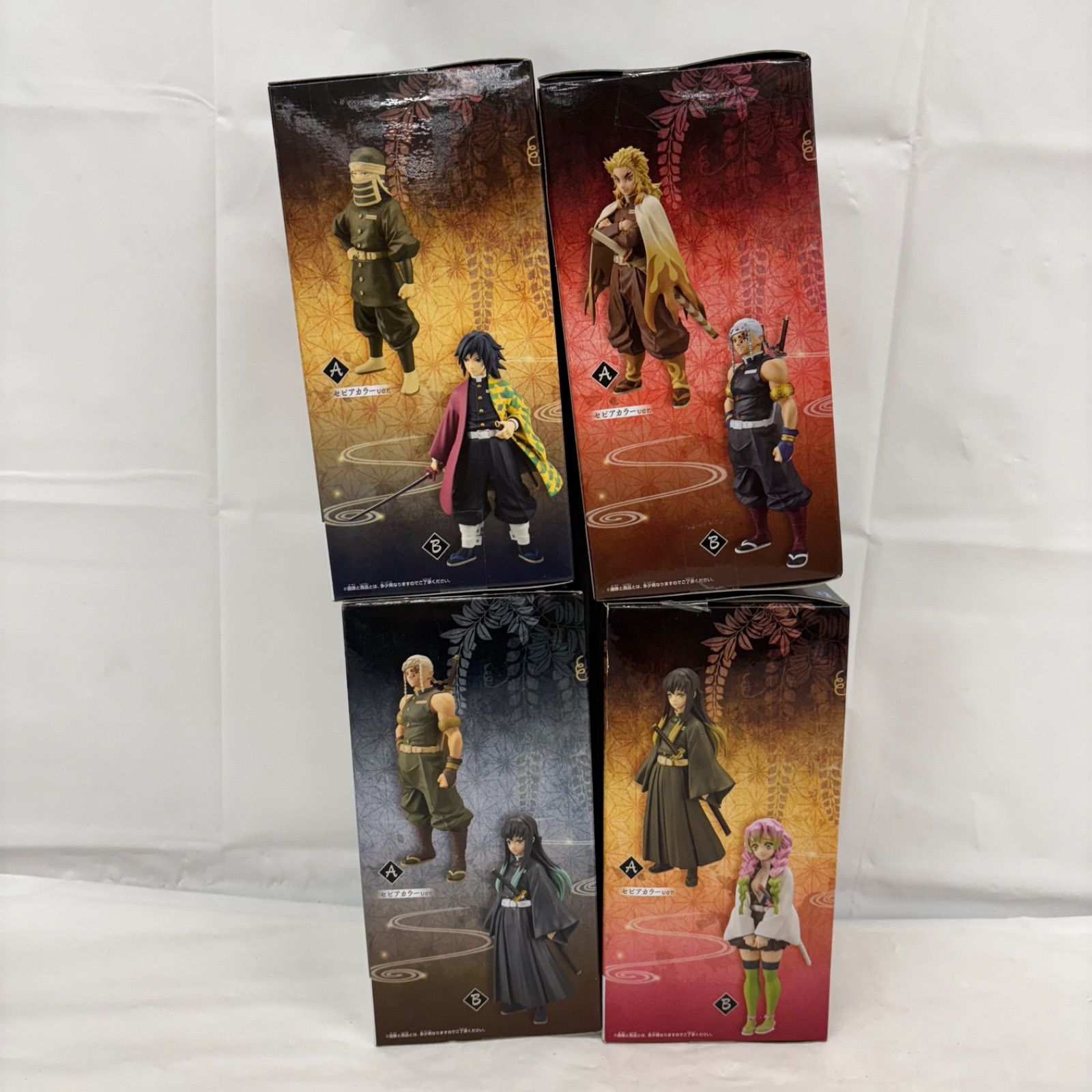 新品未開封：鬼滅の刃 フィギュア 7体セット メルカリ便 未開封 鬼滅の刃 絆ノ装 フィギュア 4個セット LFJ400 f101 - メルカリ