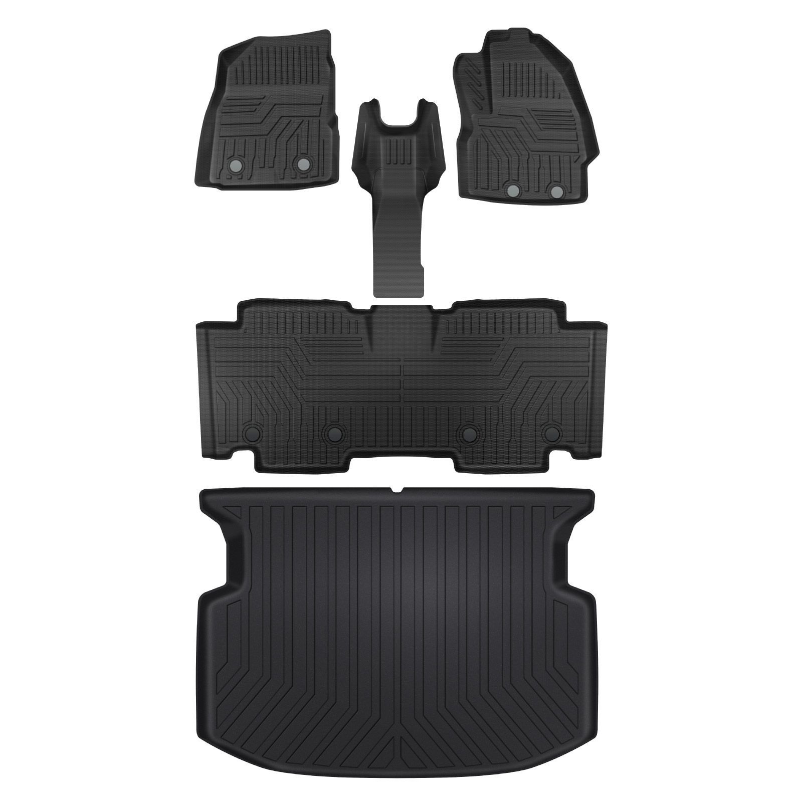 シエンタ 10系 15系 3 D フロアマットセット ラゲッジマット 7人 5人 乗り