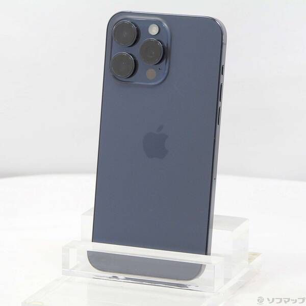 スマートフォン・携帯電話 iPhone 15 Pro Max 256GB ブルーチタニウム 本体