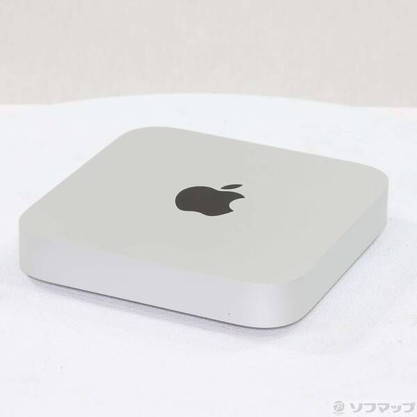 〔 品〕 Mac mini Early-2025 MMFK3J A Apple M2 8コアCPU_10コアGPU 8GB SSD512GB シルバー 〔15.7 Sequoia〕 262