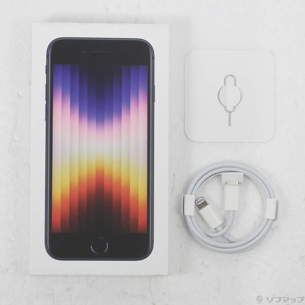 【第3世代】iPhoneSE 128GB 美品 ミッドナイト MMYF3J/ iPhone 新品未開封 Apple SE 第3世代 128GB ミッドナイト MMYF3J/A SIM