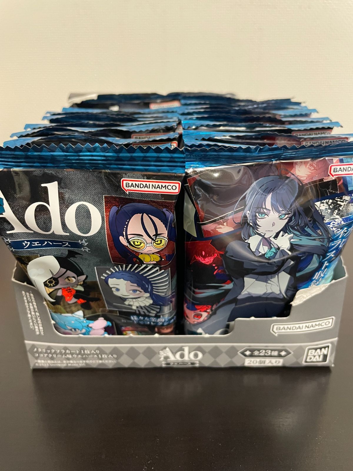 Ado ウエハース 20個入 BOX Adoカード入り チョコウエハース バンダイ