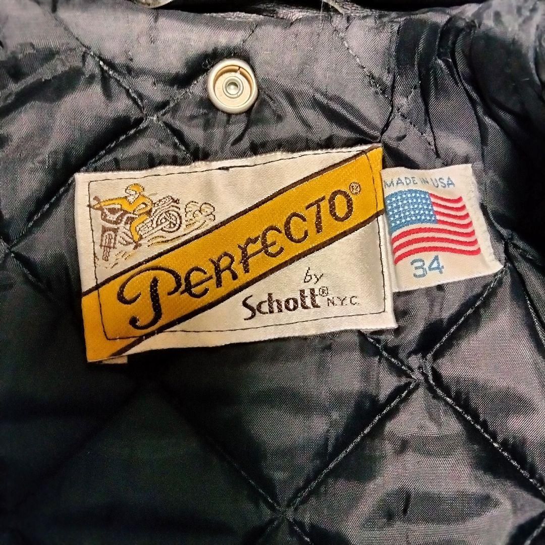 perfecto schottショット34　618ライダースジャケット 革ジャン perfecto schott shot 34 618 riders jacket leather jacket | eBay