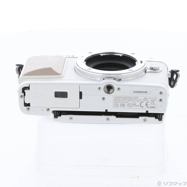  〔 品〕 PEN Lite E PL 7 EZダブルズームキット ホワイト 262 ミラーレス一眼 デジタルカメラ