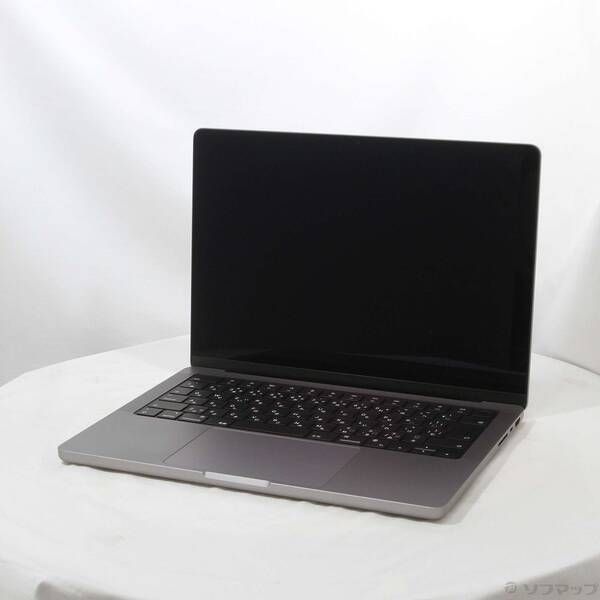〔 品〕 MacBook Pro 14.2-inch Late-2021 MKGP3J A Apple M1 Pro 8コアCPU_14コアGPU 32GB SSD512GB スペースグレイ 〔15.3 Sequoia〕 258