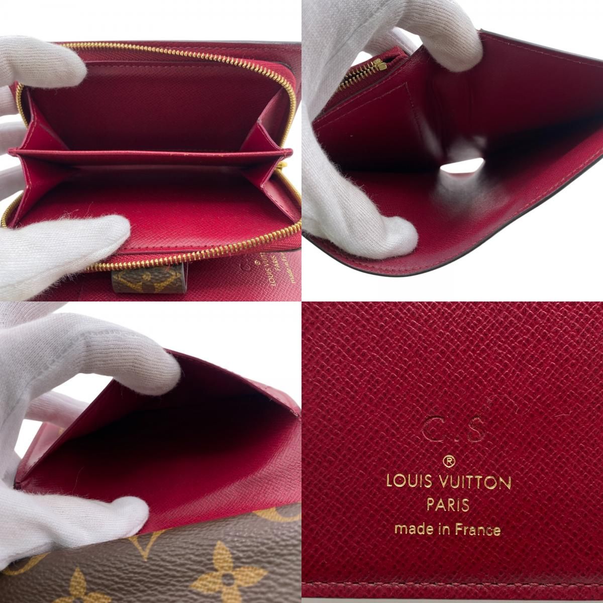  LOUIS VUITTONルイヴィトン ルイヴィトン M 69433 ポルトフォイユ ジュリエット コンパクトウォレット モノグラム 二つ折り財布 財布 ウォレット ブランド 小銭入れ 札 ブラウン レディース その他 小物