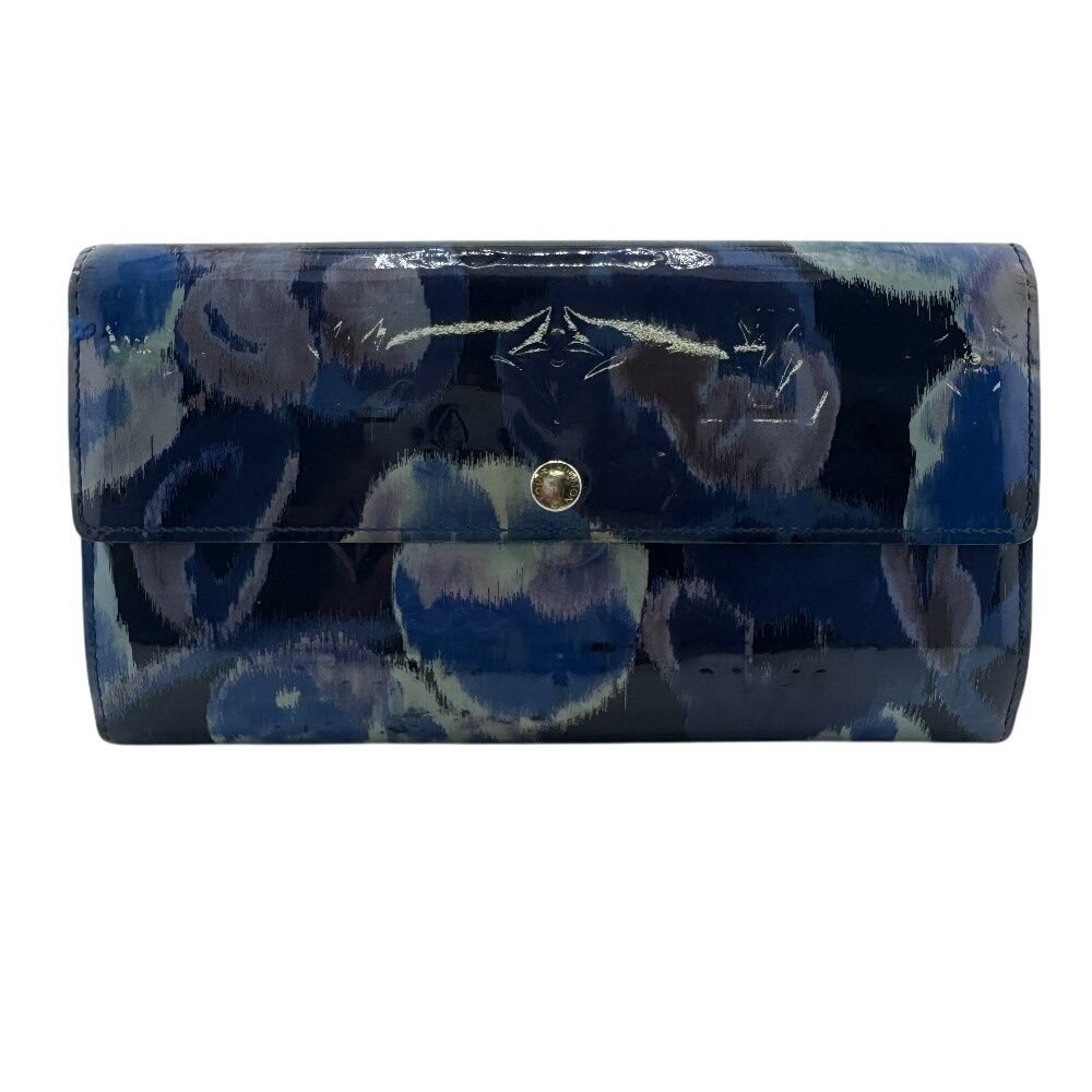 LOUIS VUITTON ルイヴィトン M 90021 ポルトフォイユサラ 長財布 ブルー レディース