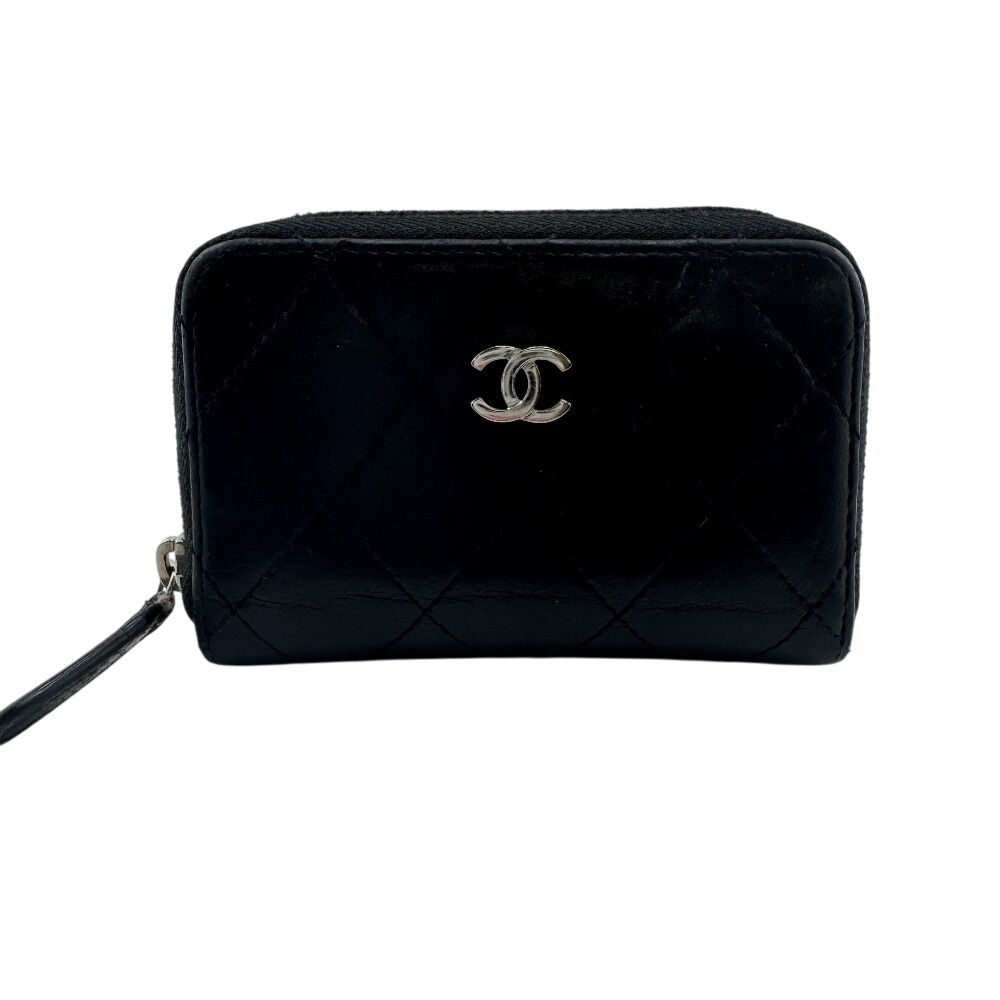 CHANEL シャネル コインケース ブラック レディース WWW_SMP1DAWEKUDUS_SCH_ID