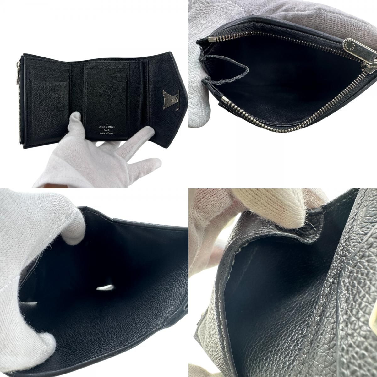 品質が完璧、値段が激安！ LOUIS VUITTON ルイヴィトン M62947 ポルトフォイユ マイロックミー 三つ折り財布 ブラック ユニセックス