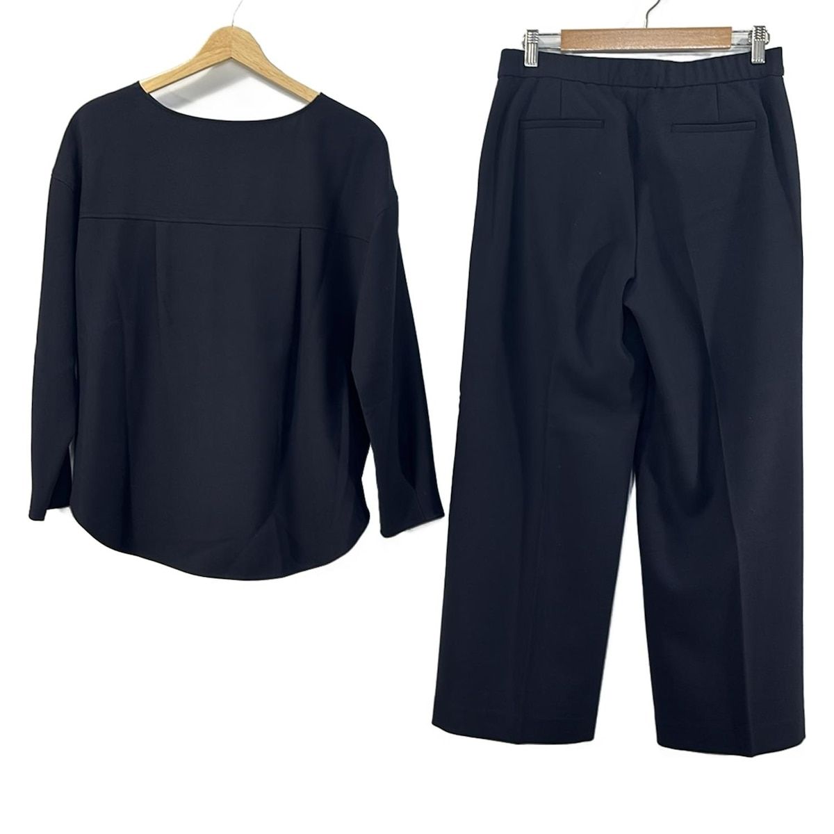 theory luxe セオリーリュクス レディースパンツセットアップ レディース - ダークネイビー