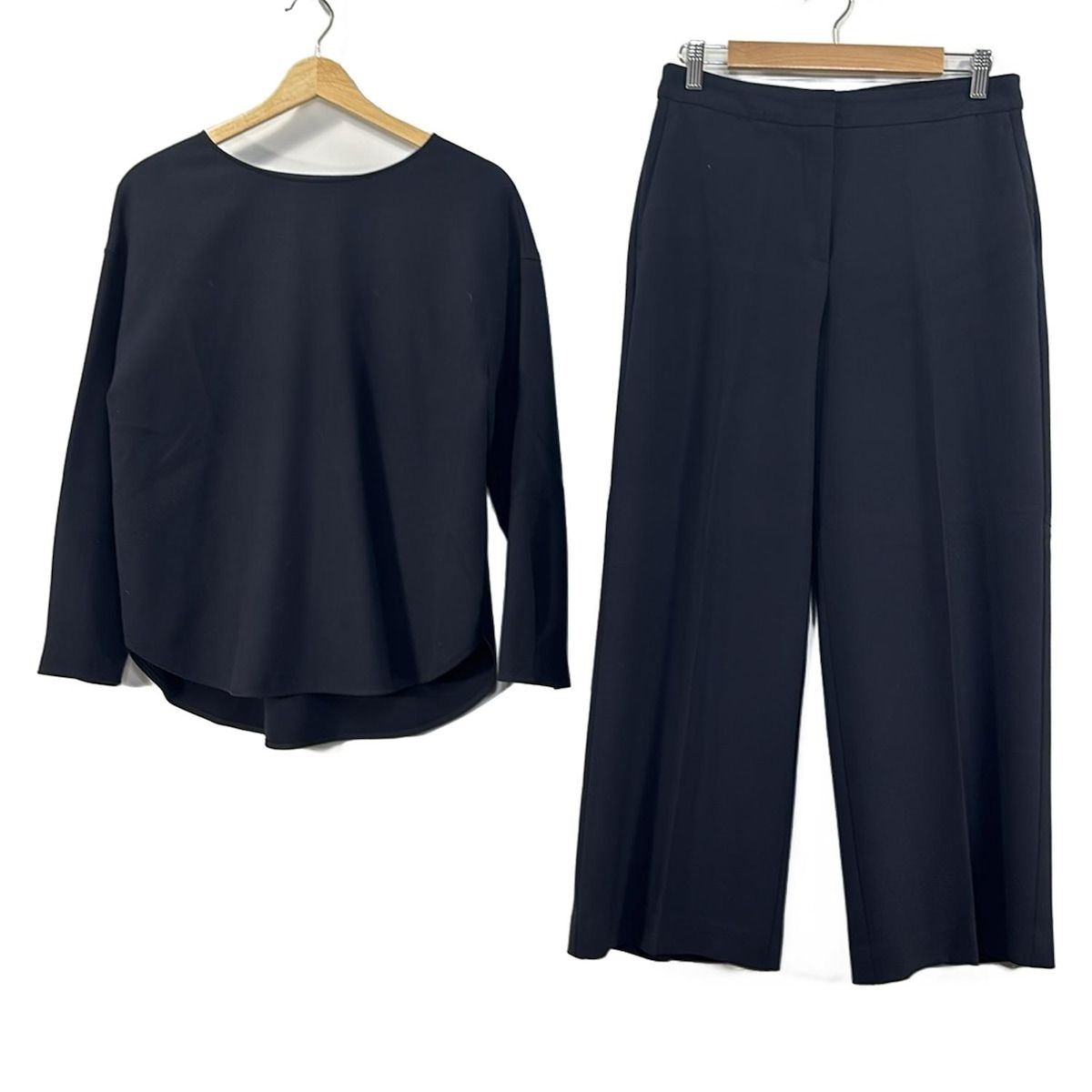 theory luxe セオリーリュクス レディースパンツセットアップ レディース - ダークネイビー