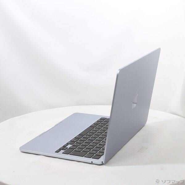 〔 品〕 MacBook Air 13.6-inch Early-2025 MC 6 T 4 J A Apple M 10コアCPU_8コアGPU 16 GB スカイブルー 〔15.7 Sequoia〕 262