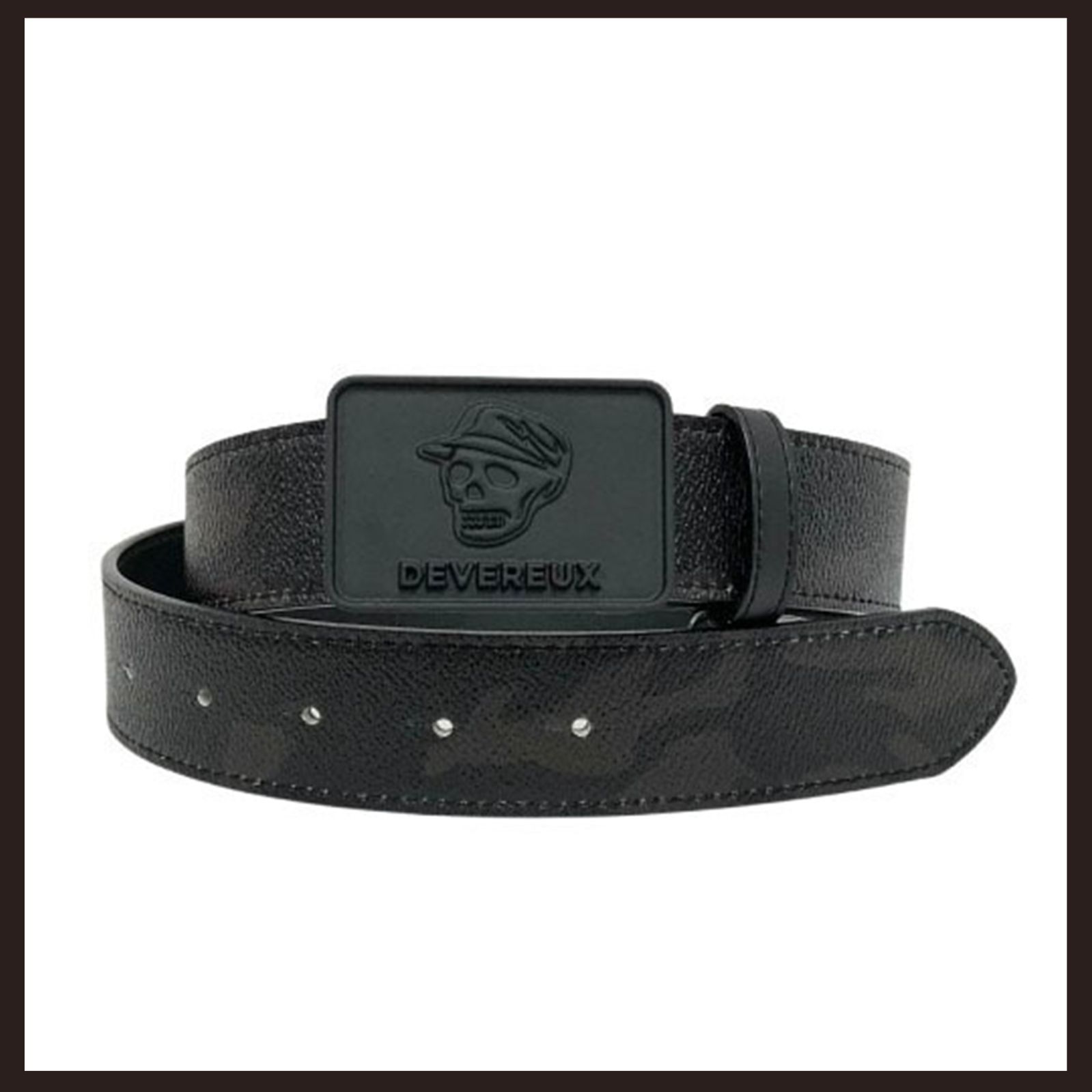 DEVEREUX GOLF デヴァローゴルフ カモ ベルト ブラック