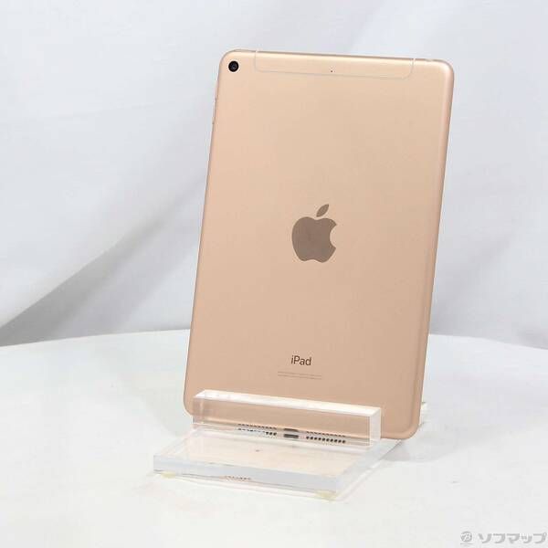 〔 品〕 iPad mini 第5世代 64GB ゴールド MUX72J A docomoロック解除SIMフリー 258