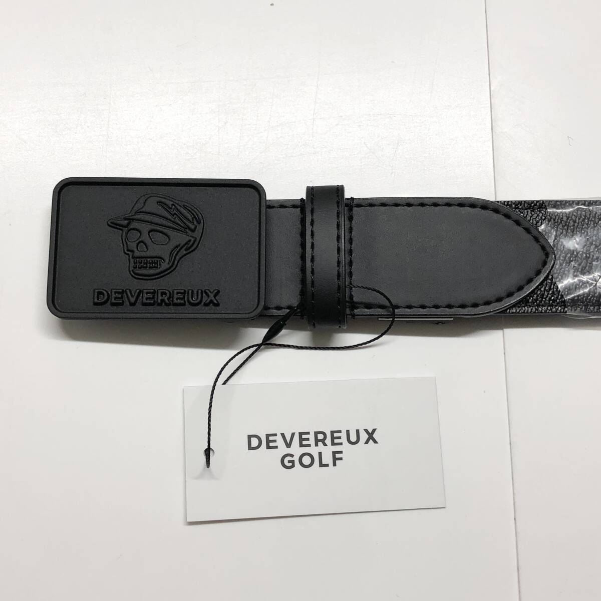 DEVEREUX GOLF デヴァローゴルフ カモ ベルト ブラック