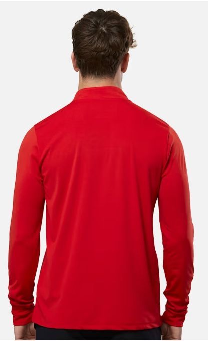 カストレ ラグビー アルスター ハーフジップ トップ 赤 レッド モデル 日本未発売