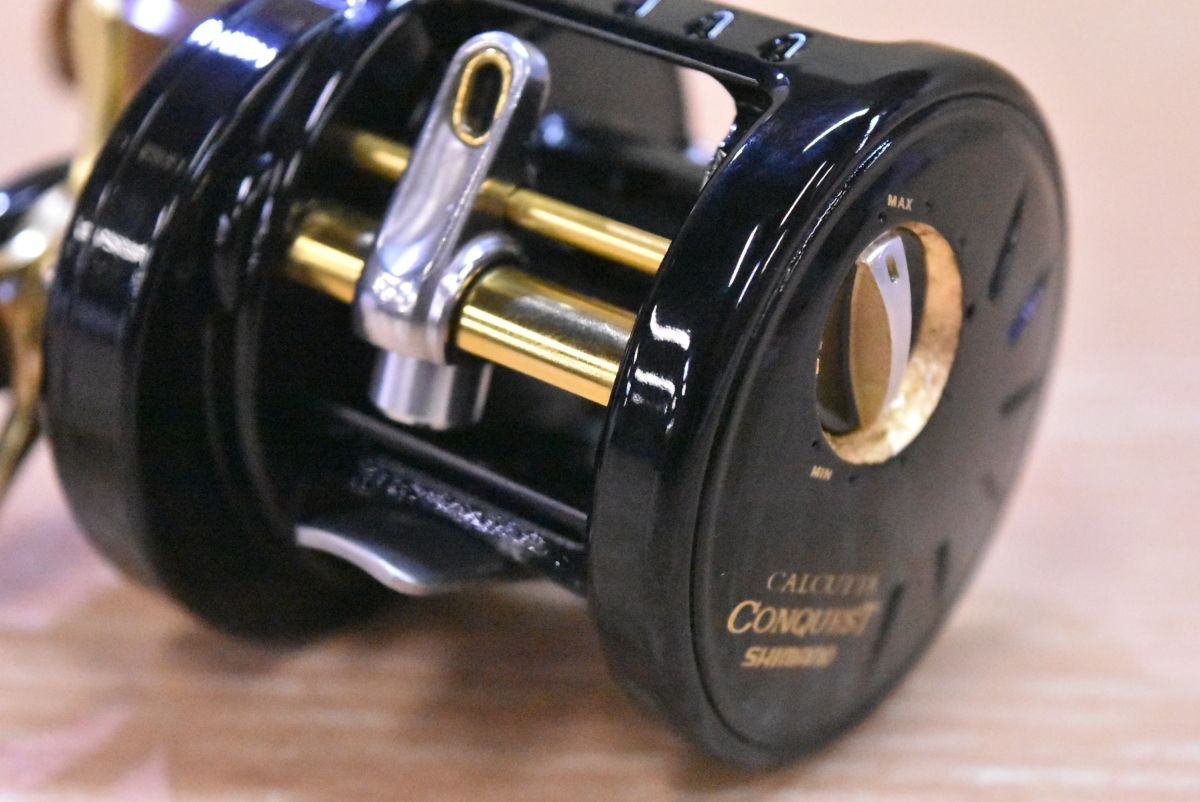 シマノ 09 カルカッタコンクエスト 200DC 左 カスタム塗装品 SHIMANO CALCUTTA CONQUEST ベイトリール バス釣り ブラックバス 等