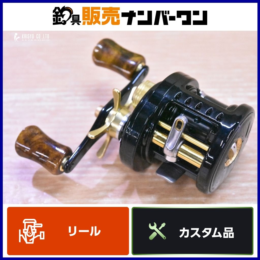 シマノ 09 カルカッタコンクエスト 200DC 左 カスタム塗装品 SHIMANO CALCUTTA CONQUEST ベイトリール バス釣り ブラックバス 等