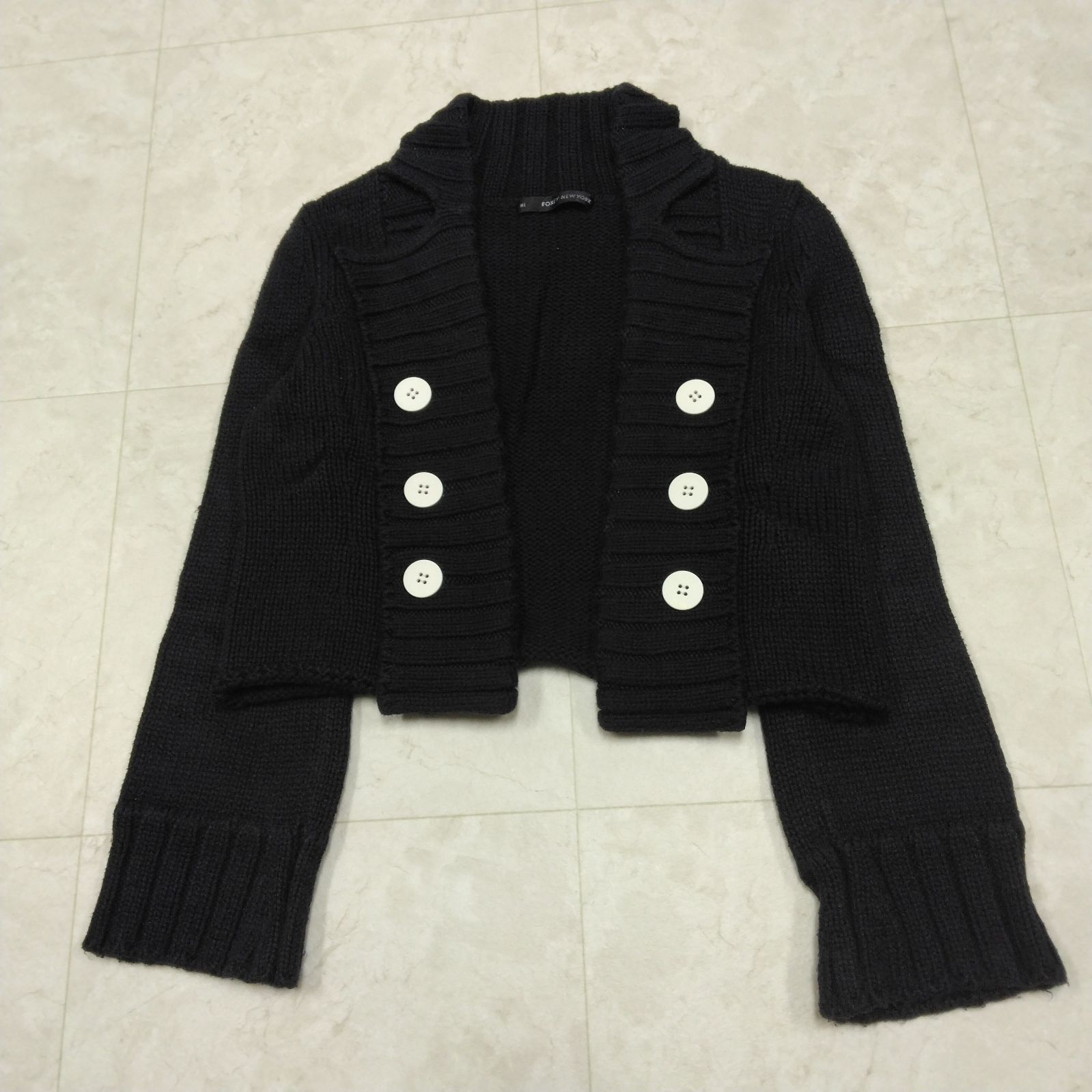 FOXEY NEW YORK フォクシーニューヨーク ニットカーディガン ボレロ