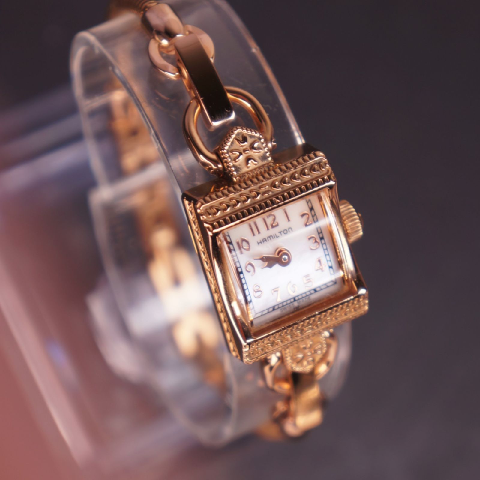 あのね。【稼働】HAMILTON アメリカンクラシック シェル文字盤 あのね