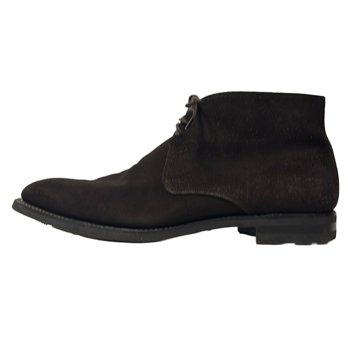 SCOTCH GRAIN スコッチグレイン ショートブーツ 25EEE メンズ - ダークブラウン