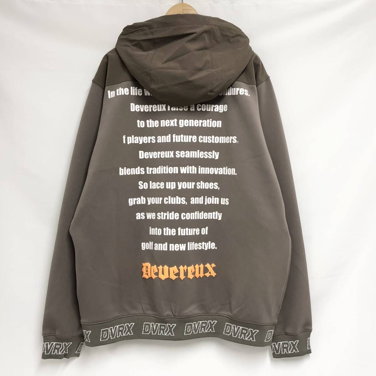 ○★新品未使用　DEVEREUX GOLF　テリングアクアZIPフーディー　M 新品 未使用 DEVEREUX GOLF（デヴァローゴルフ） テリングアクアZIP