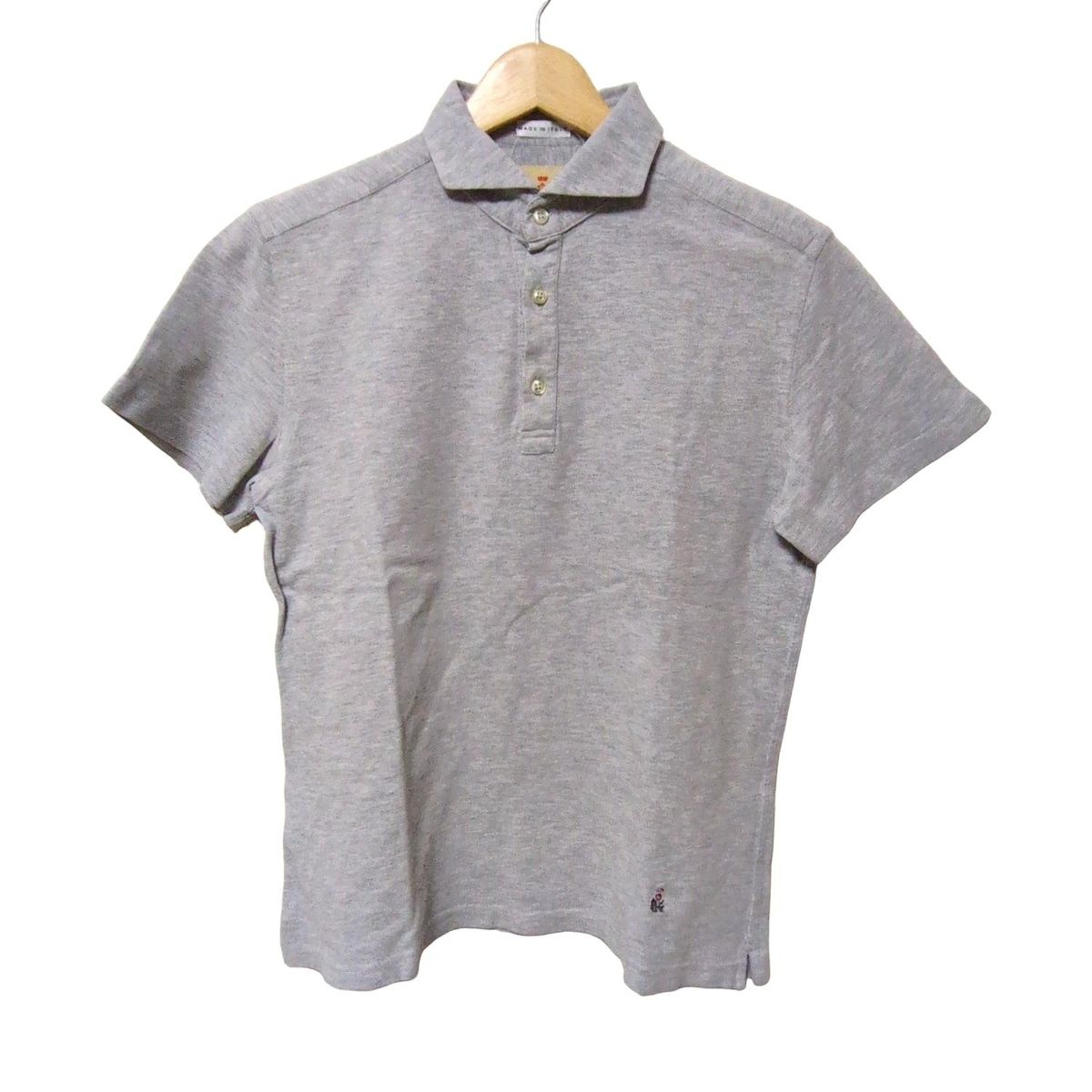 Guy Rover ギローバー 半袖ポロシャツ サイズS メンズ - ライトグレー