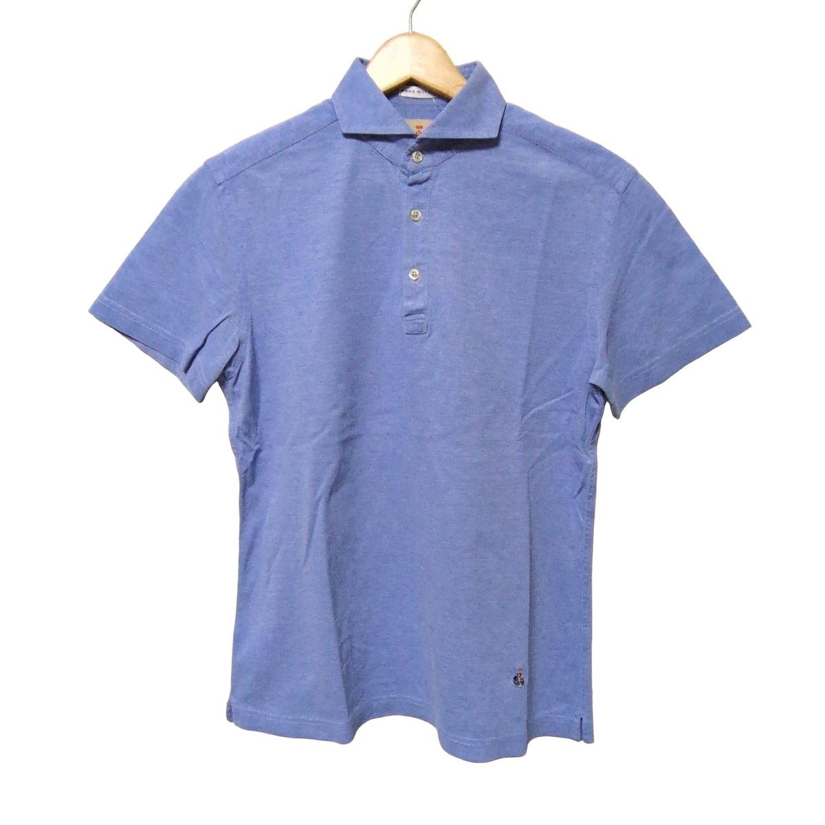 Guy Rover ギローバー 半袖ポロシャツ サイズS メンズ - ブルー