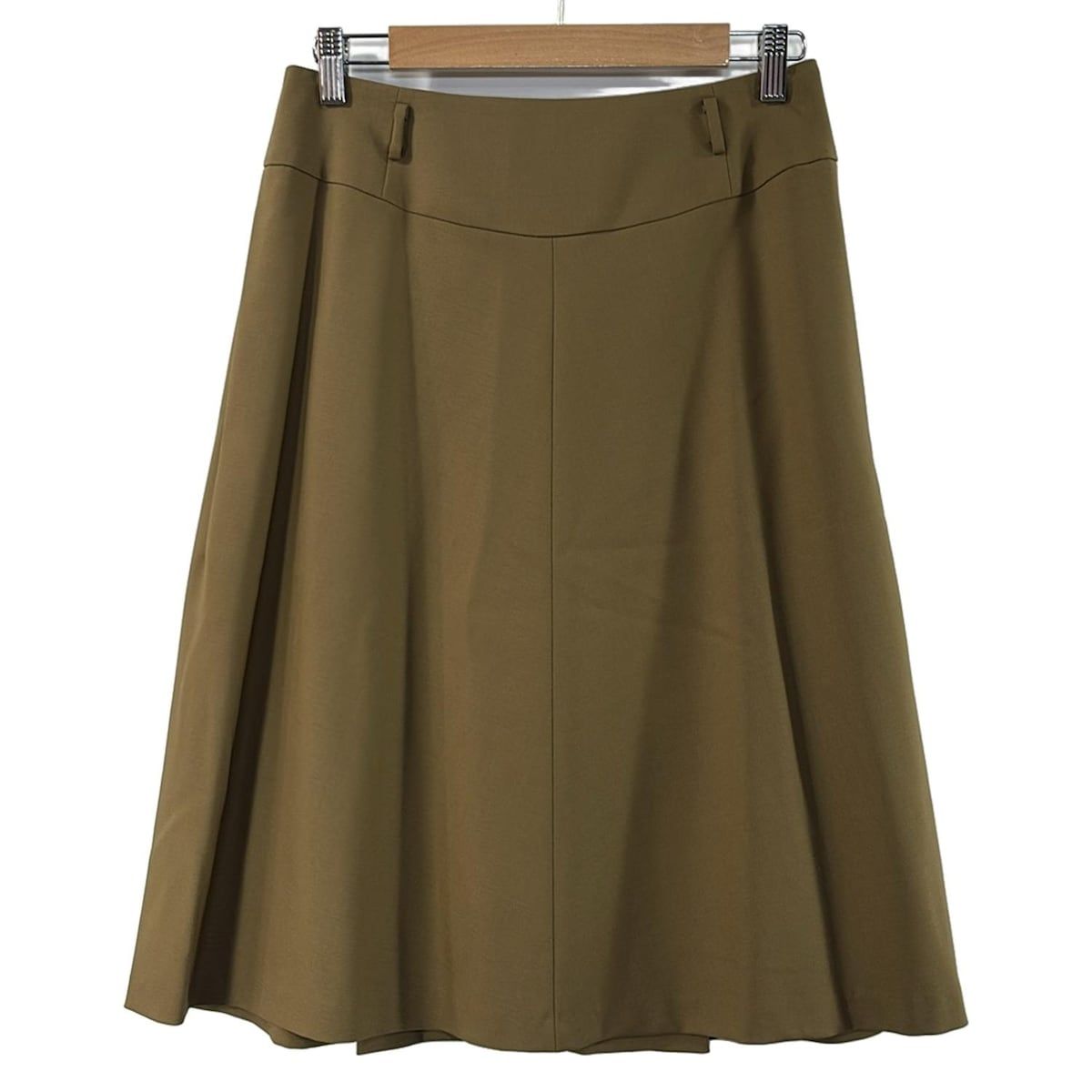 Filo di Seta フィロディセタ スカート サイズ40 M レディース - ブラウンベージュ ひざ丈