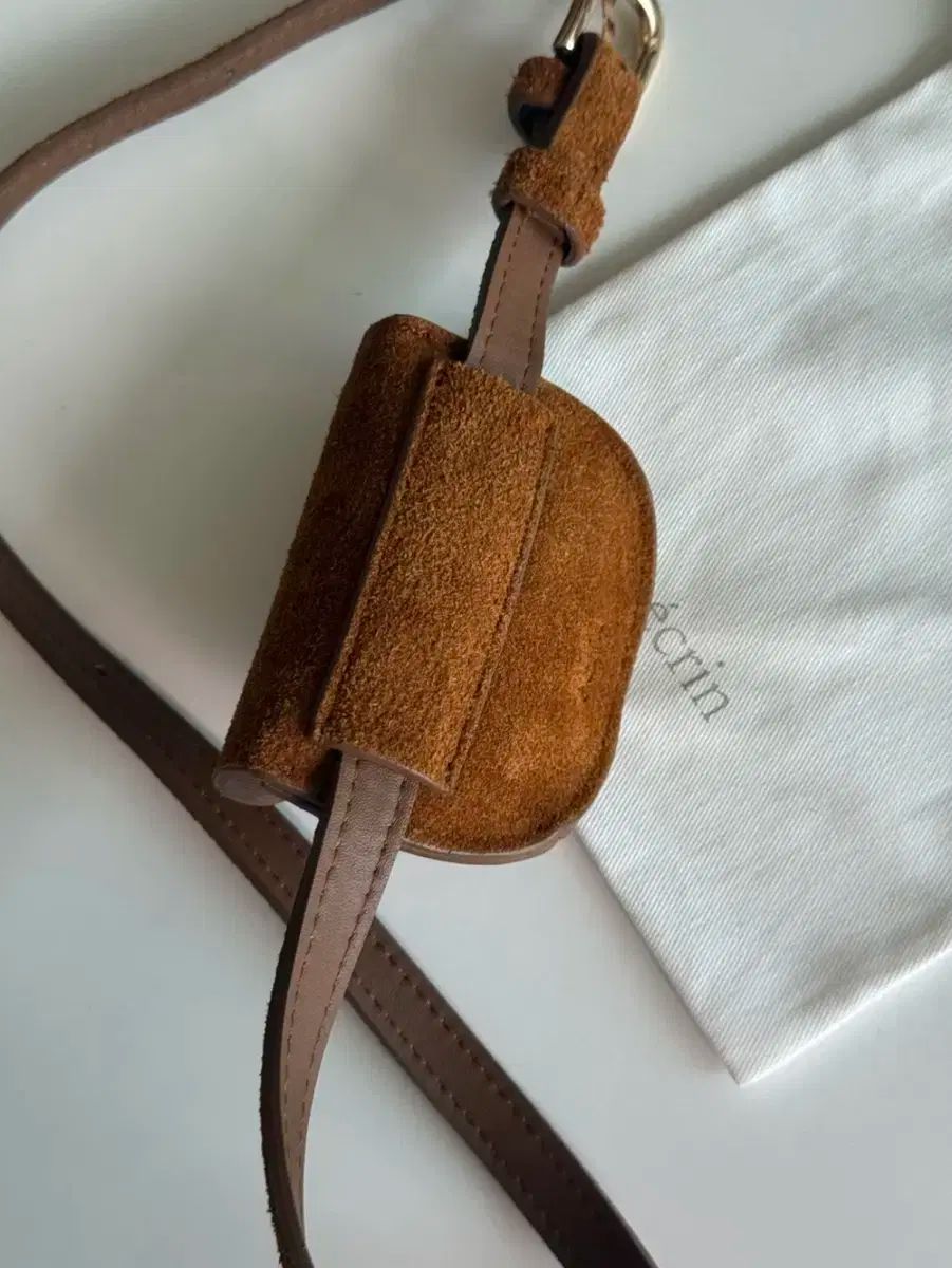 コインバッグ ブラウン