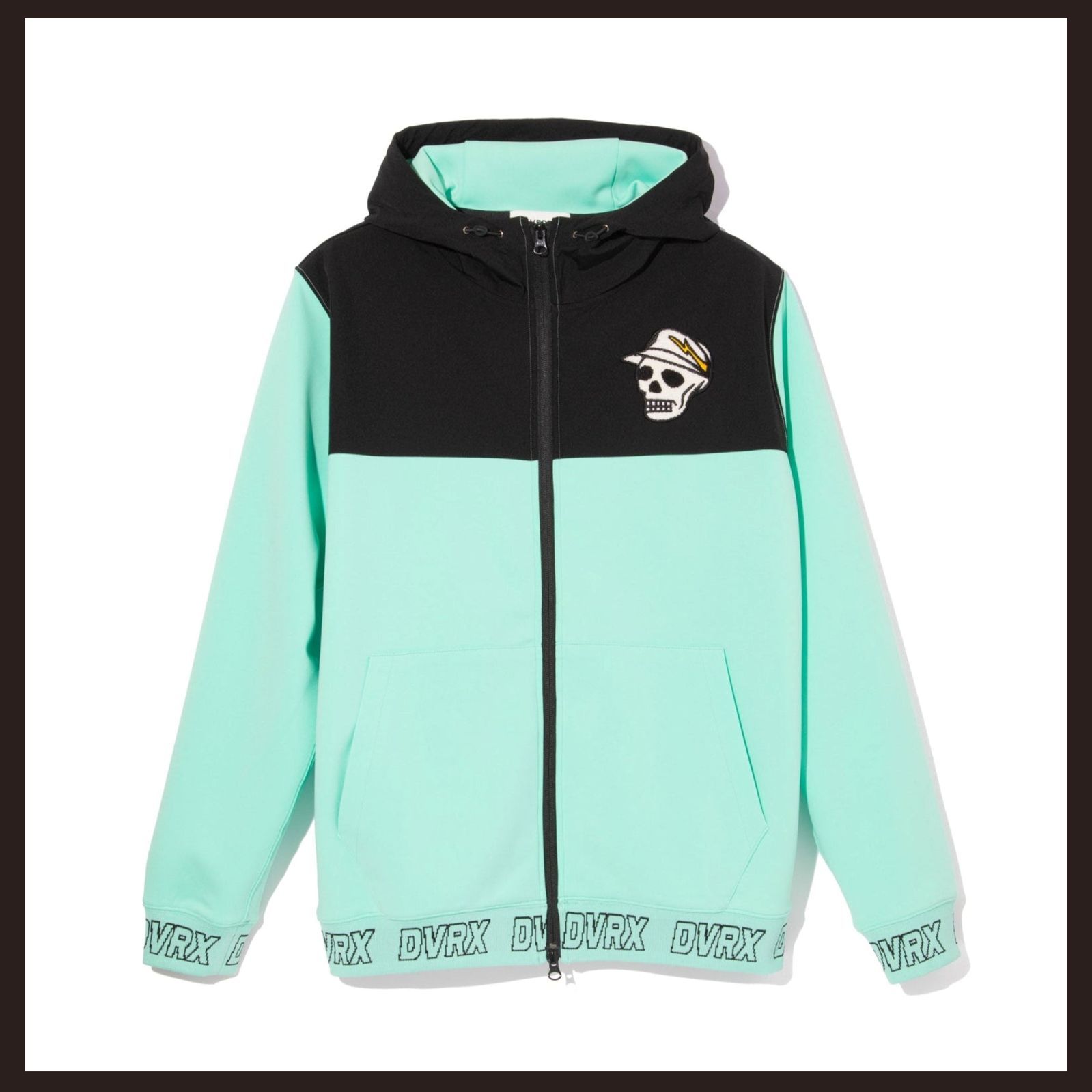 訳有 DEVEREUX GOLF デヴァローゴルフ テリングアクアZIPフーディー L グリーン系