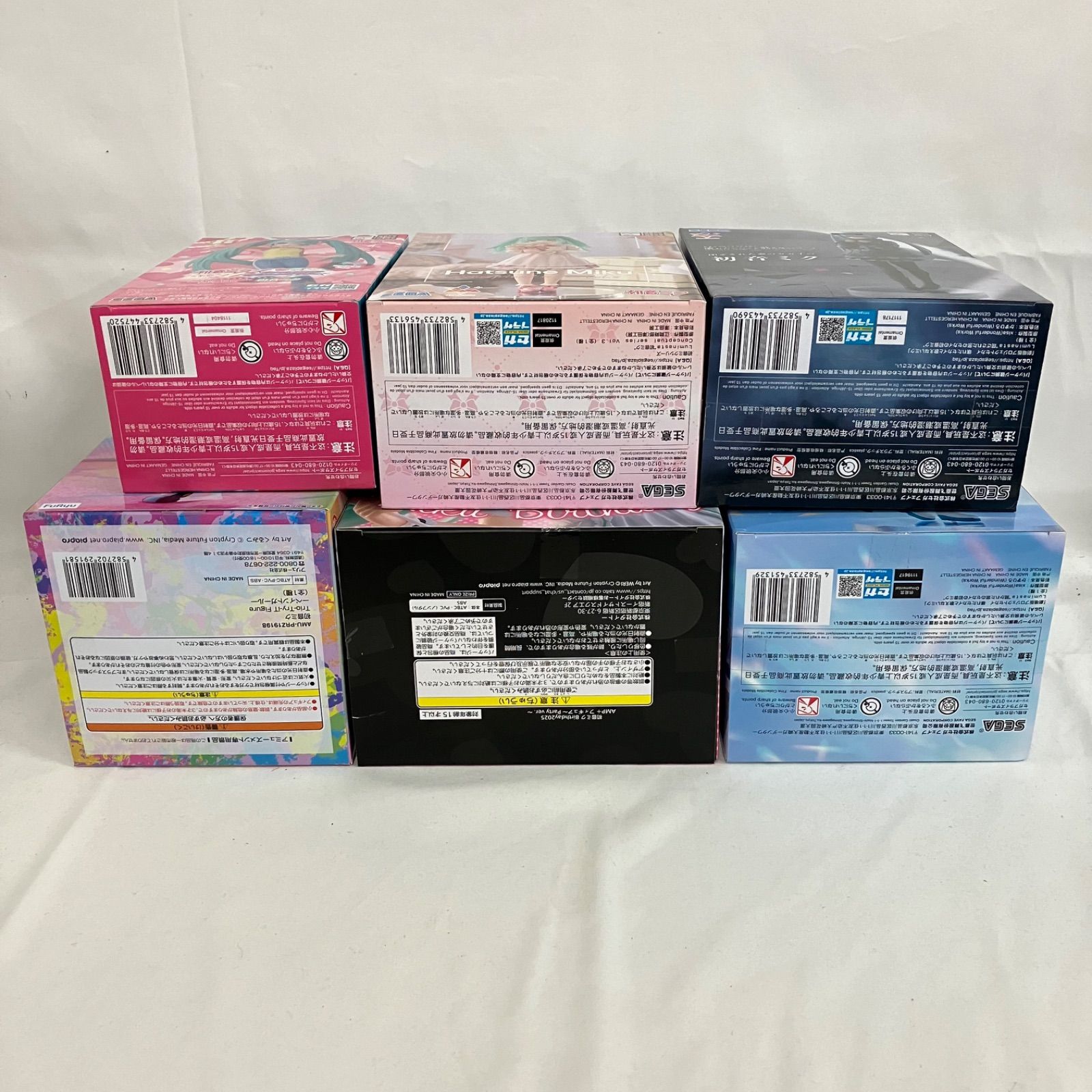 未開封 初音ミク フィギュア まとめ 6個セット SFJ224 c107 - メルカリ