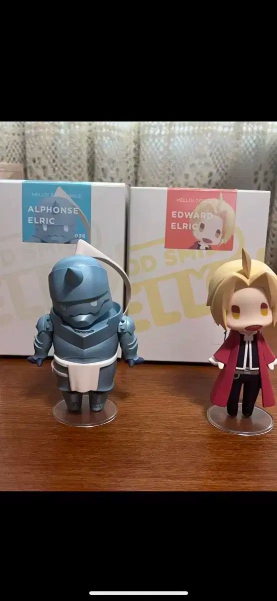 鋼の錬金術師 フィギュア HELLO グッドスマイルカンパニー エドワード エルリック アルフォンス エルリック