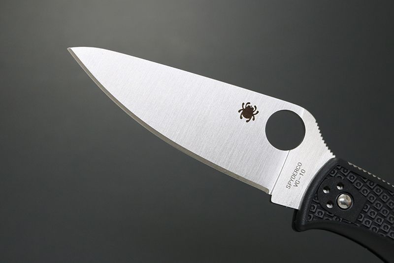 アウトドアナイフ C243PBK Spyderco エンデラ ブラック 直刃